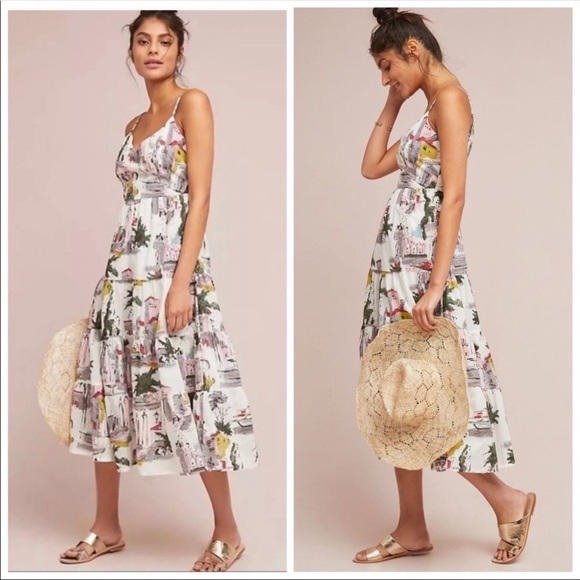 Anthropologie Dresses & Skirts - 🆕 Anthropologie Lazybones CityScapes Dress HTF XL